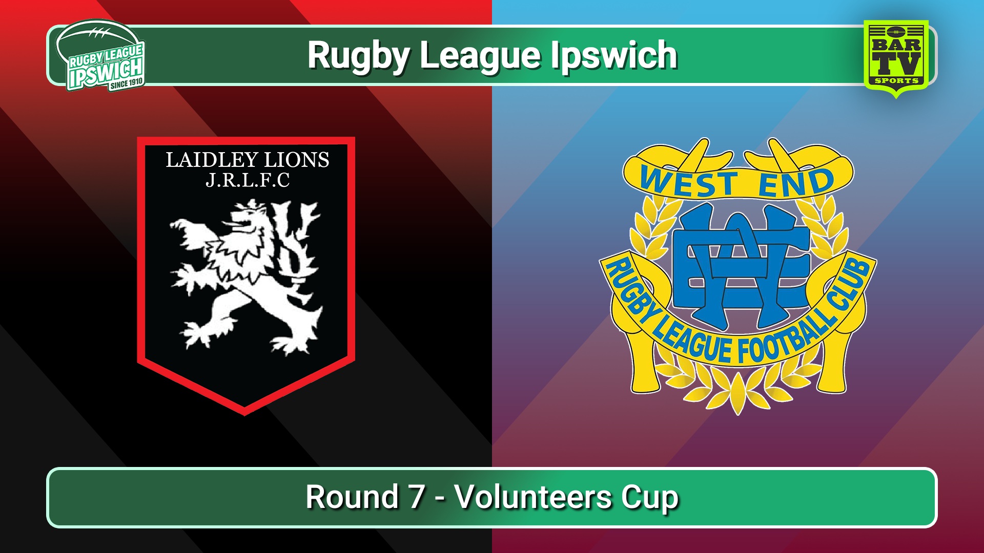 250614-video-Rugby League Ipswich Round 7 - Volunteers Cup - Laidley v West End Slate Image