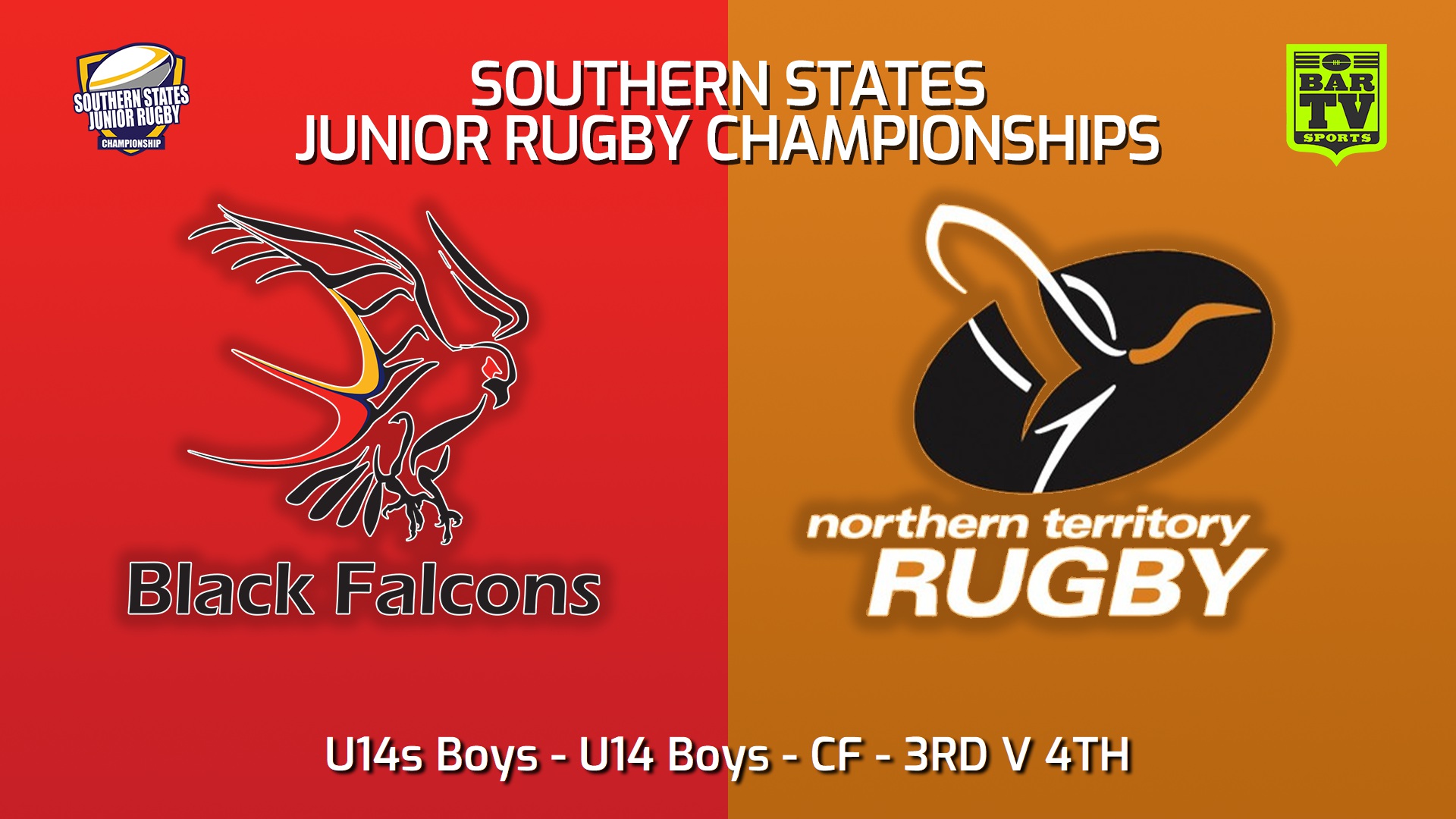 230712-Southern States Junior Rugby Championships U14 Boys - CF - 3RD V 4TH - U14s Boys - South Australia v Northern Territory Rugby Slate Image