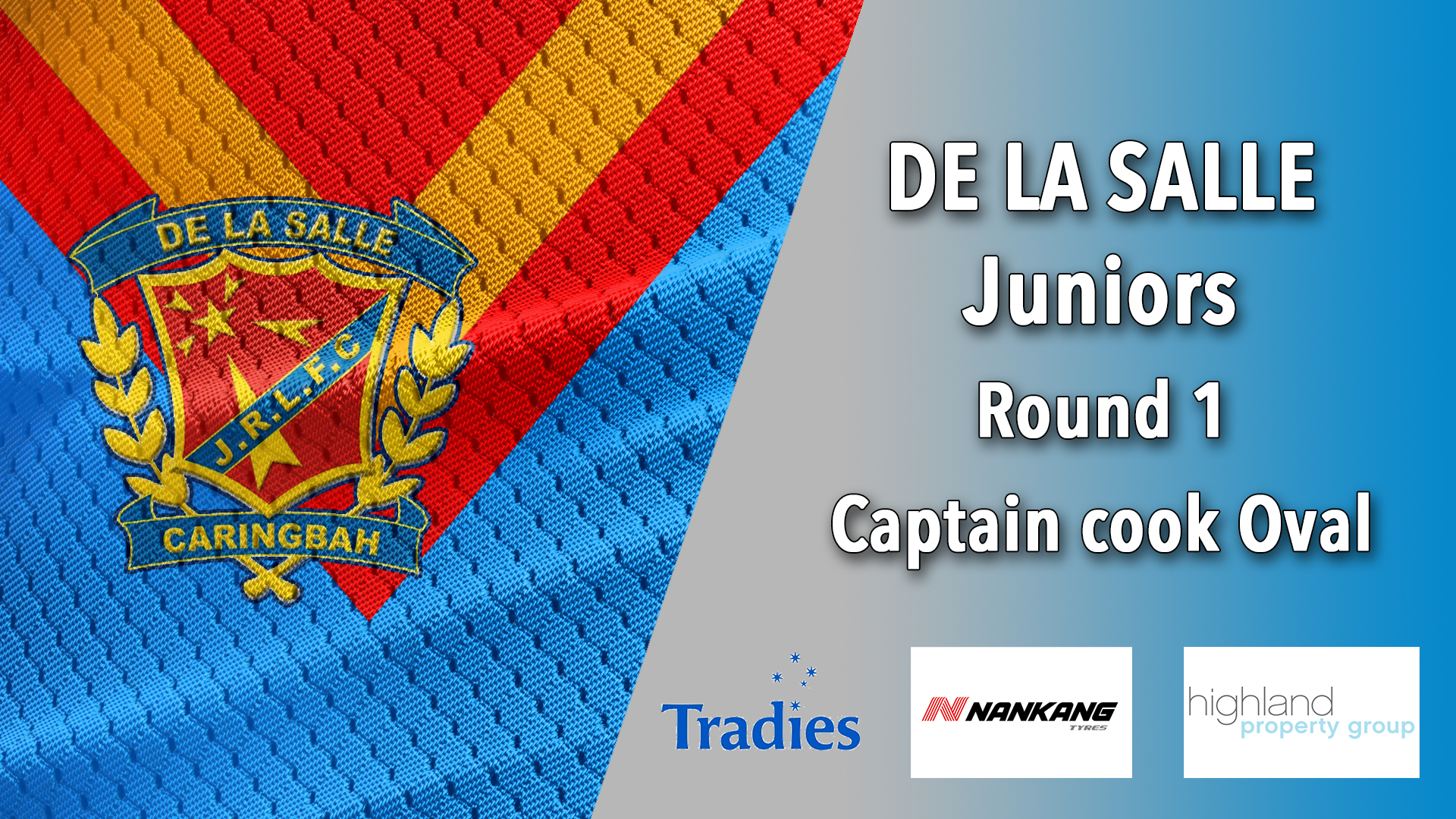 De La Salle JRLFC Round 1 U/15 - De La Salle v Earlwood Saints Slate Image