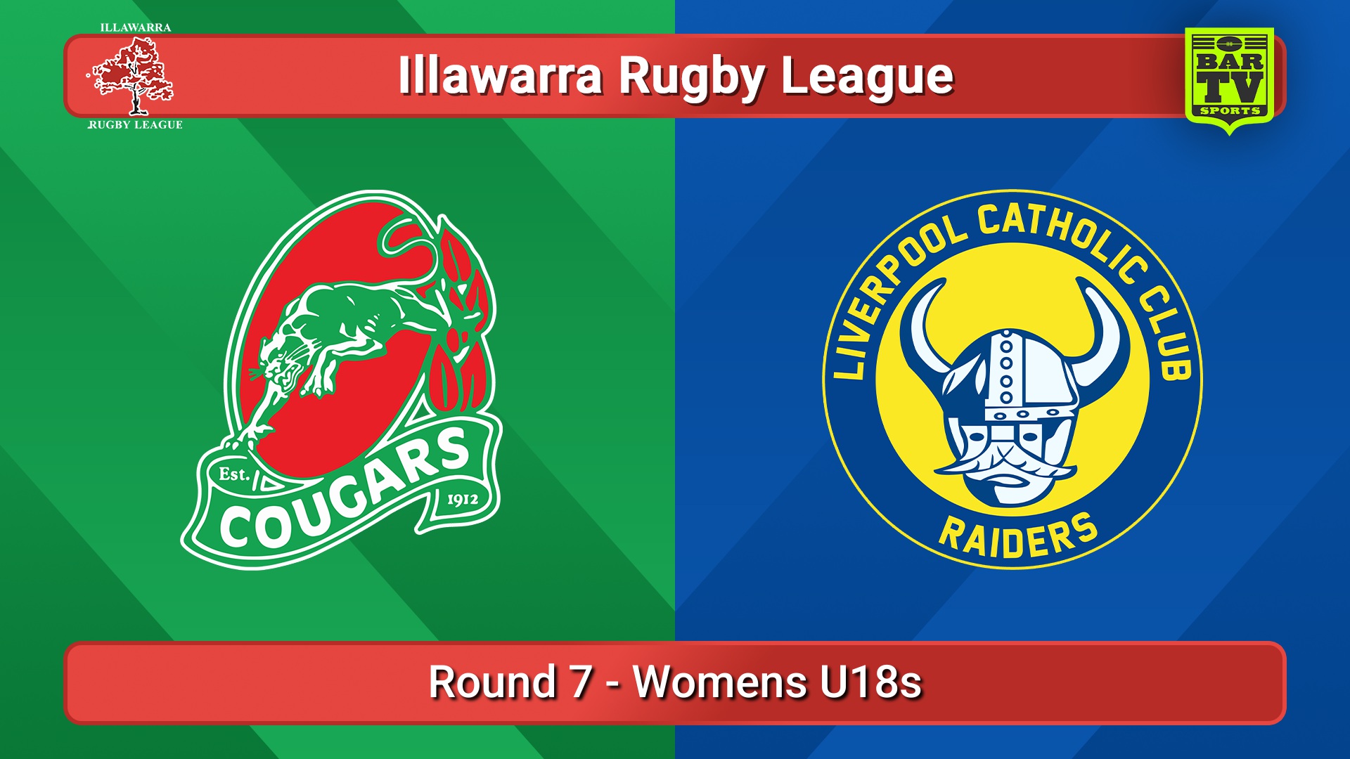 250614-video-Illawarra Round 7 - Womens U18s - Corrimal Cougars v Liverpool Catholic Club Raiders Slate Image