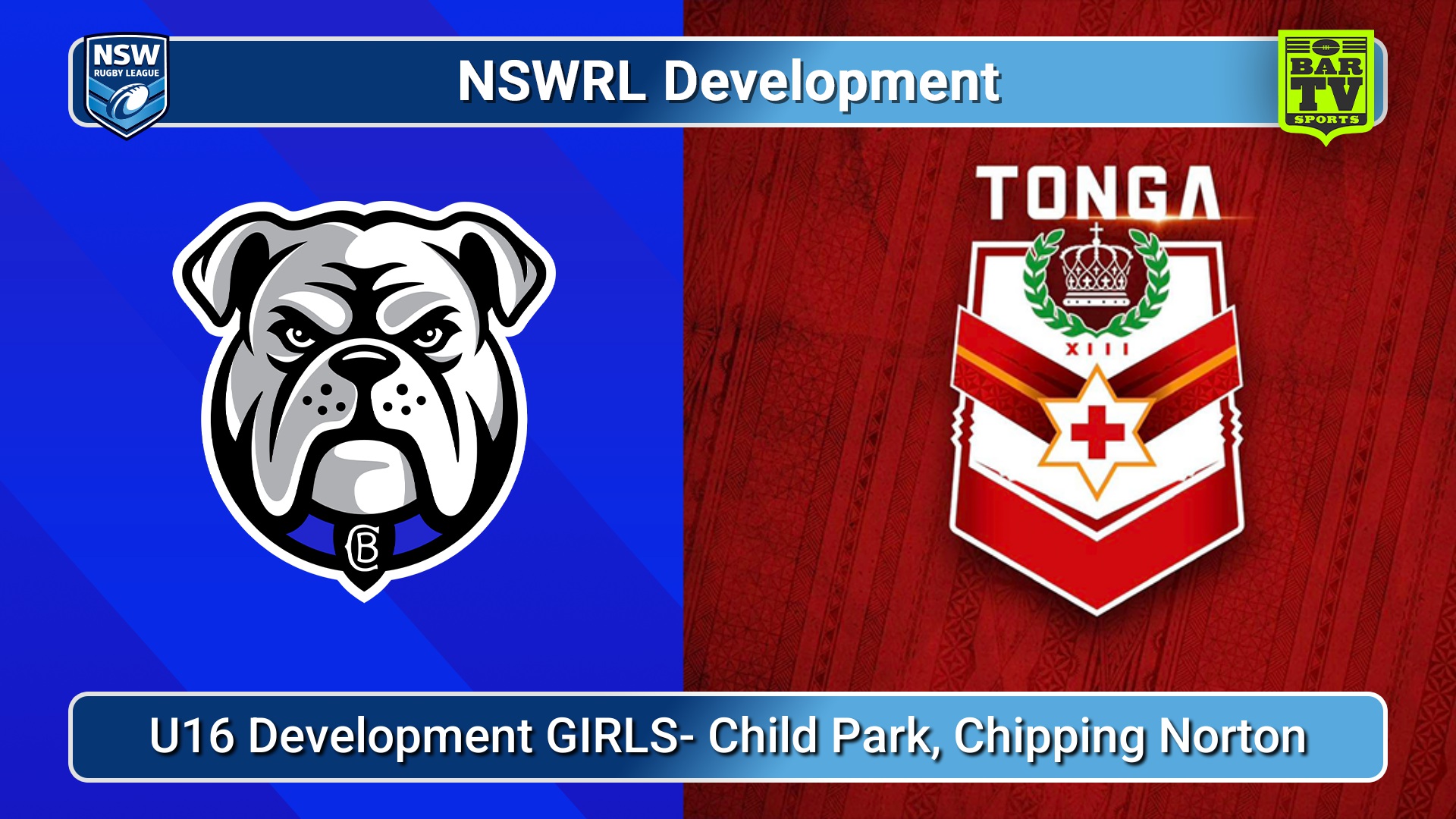 260623-video-NSWRL Development Trial Match - U16 Development - Canterbury-Bankstown Bulldogs v Tonga Slate Image