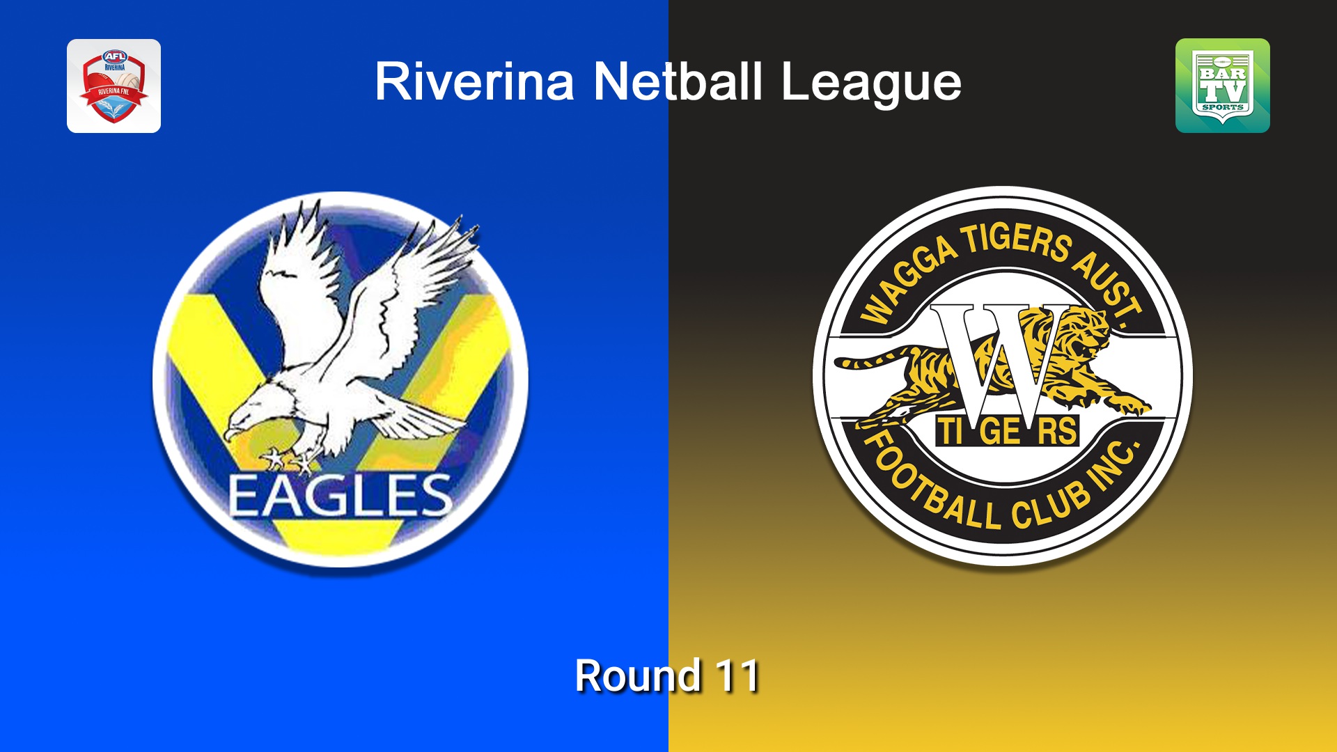 260627-video-Riverina Netball League Round 11 - A Grade - Narrandera Eagles v Wagga Tigers Slate Image