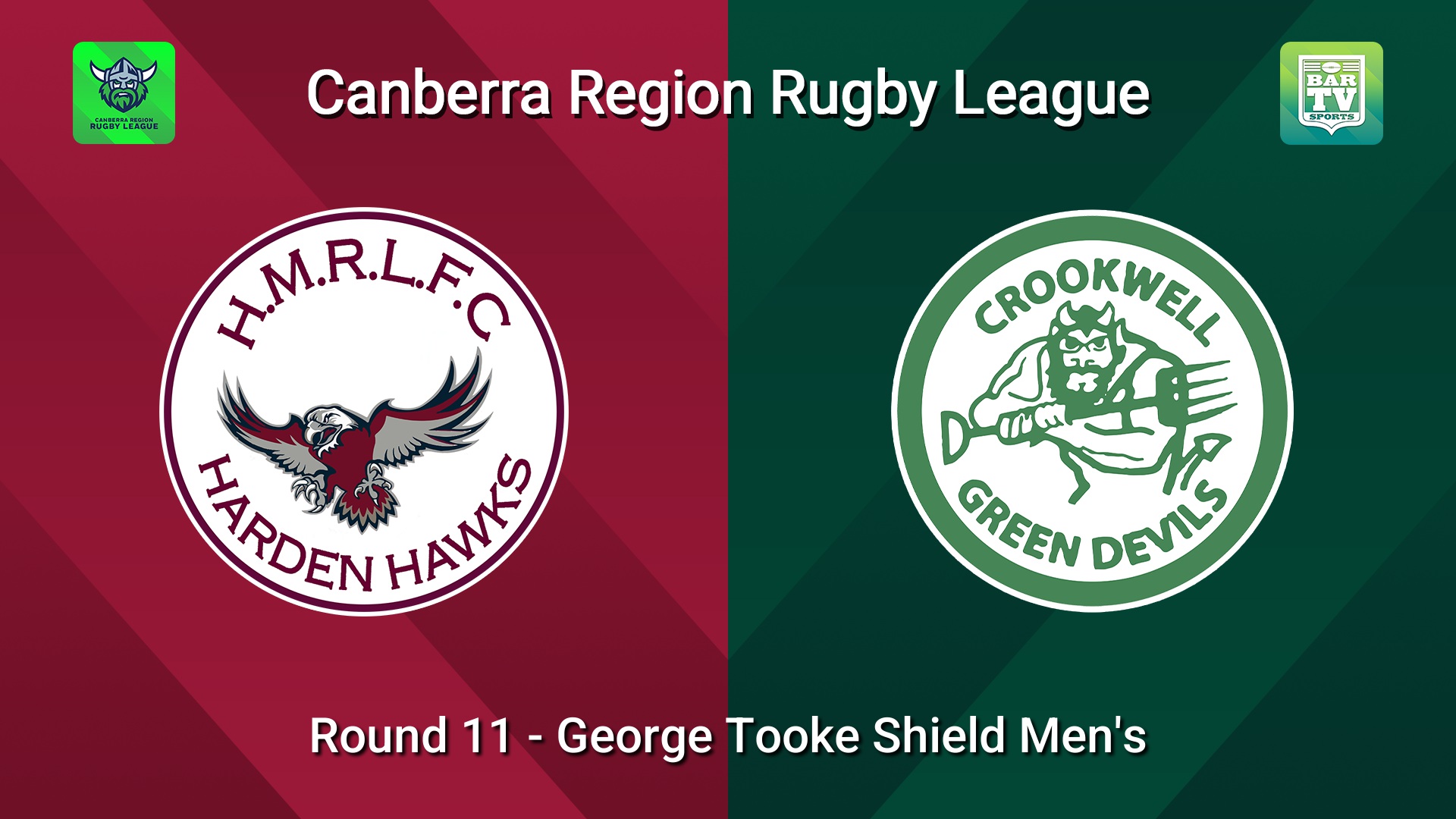 260711-video-Canberra Round 11 - George Tooke Shield Men's - Harden Hawks v Crookwell Green Devils Minigame Slate Image