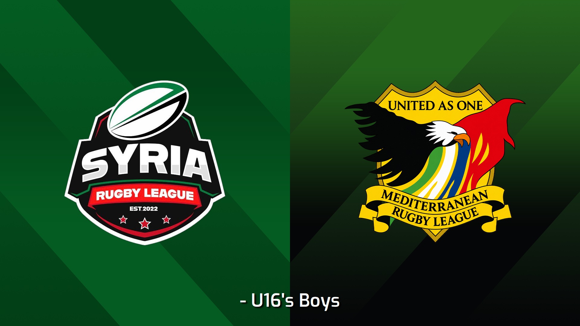 261011-video-Heritage RL U16's Boys - Syria Falcons v Mediterranean-Middle East Slate Image