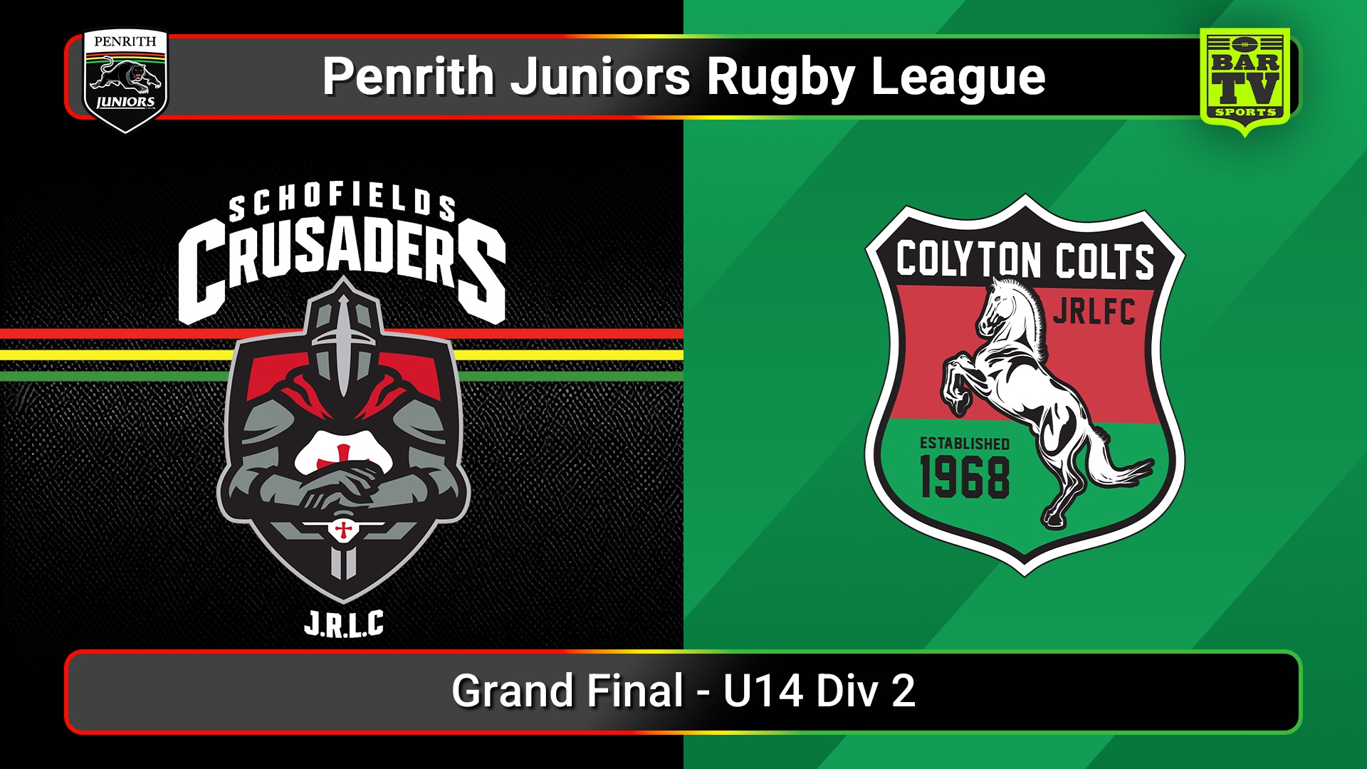 250913-video-Penrith & District Junior Rugby League Grand Final - U14 Div 2 - Schofields Crusaders v Colyton Slate Image