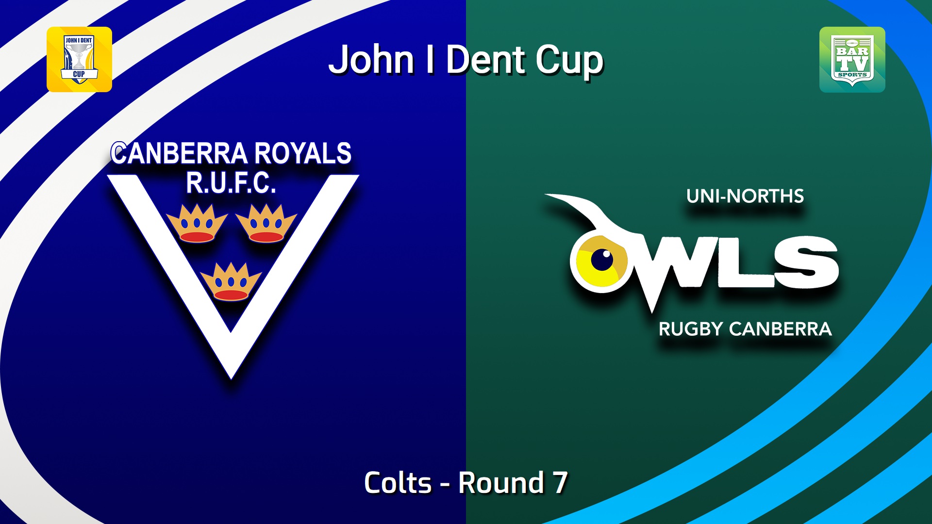 260523-video-John I Dent (ACT) Round 7 - Colts - Canberra Royals v UNI-North Owls Slate Image