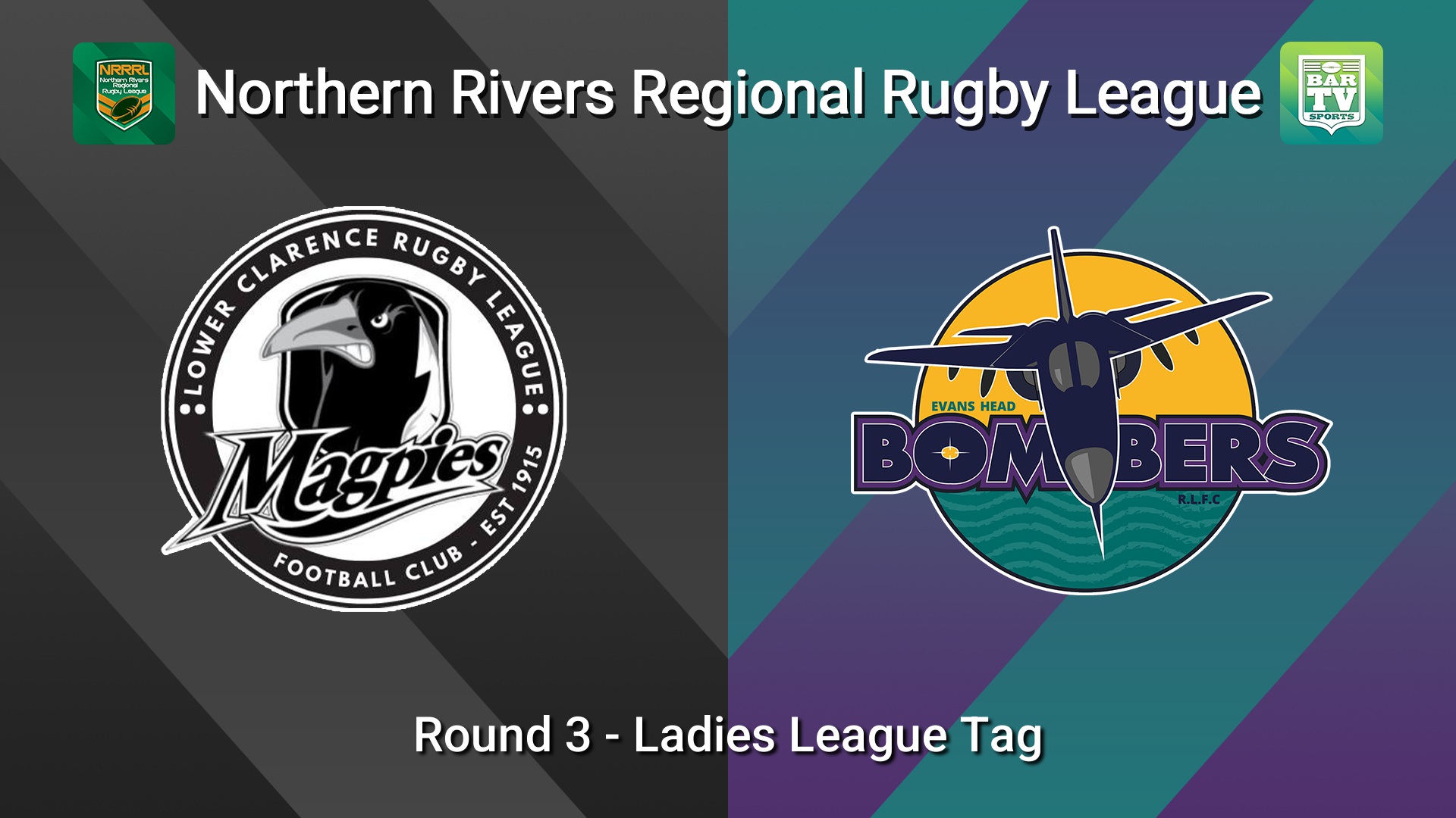 260424-video-Northern Rivers Round 3 - Ladies League Tag - Lower Clarence Magpies v Evans Head Bombers Slate Image