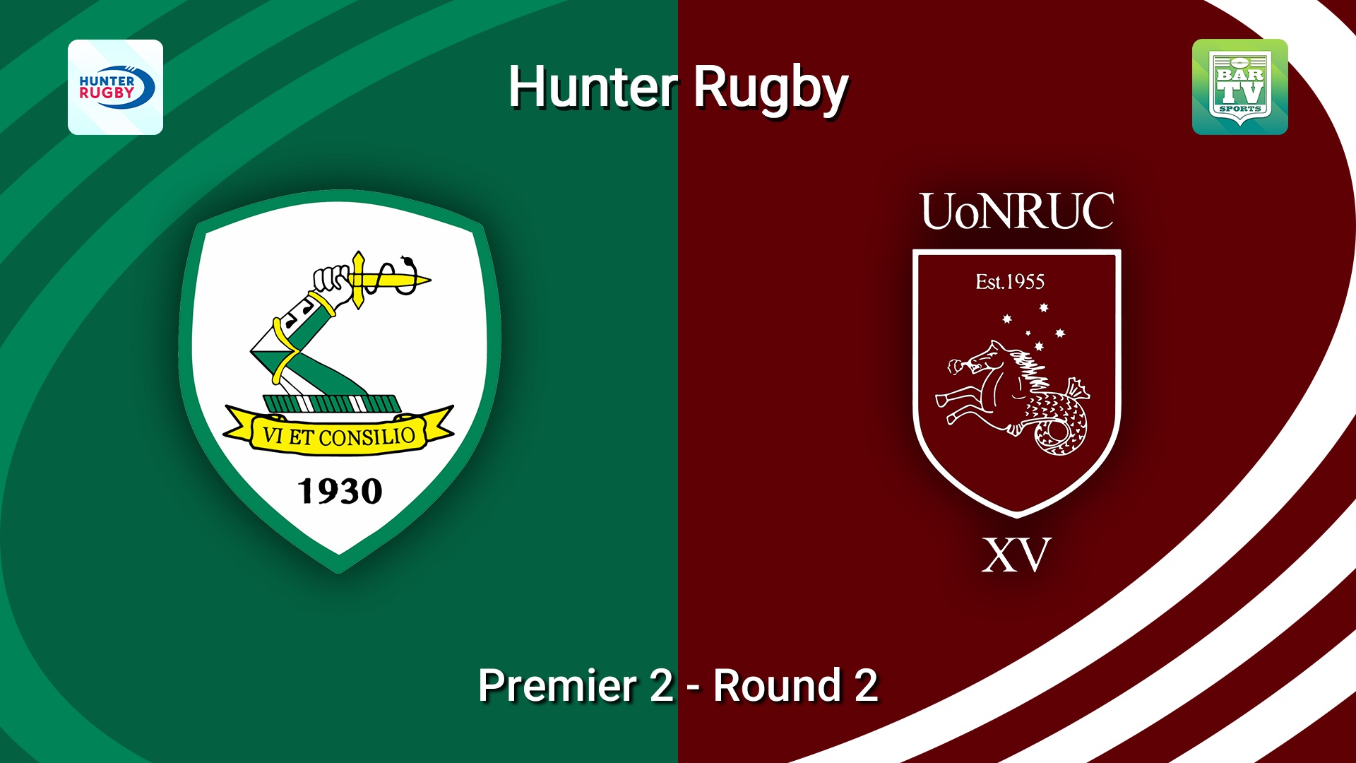 260418-video-Hunter Rugby Round 2 - Premier 2 - Merewether Carlton v University Of Newcastle Slate Image