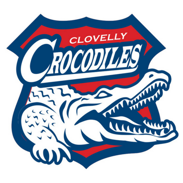 Clovelly Crocodiles Logo