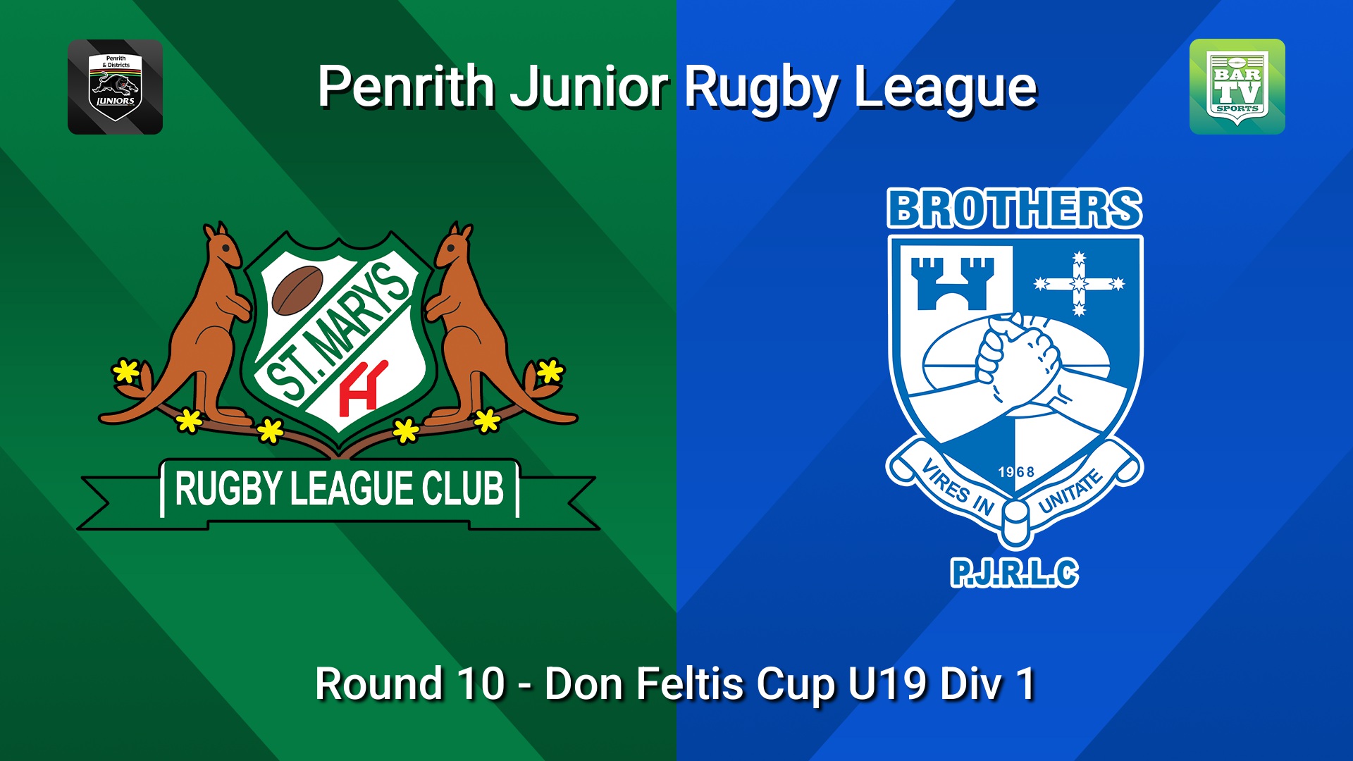 260628-video-Penrith & District Junior Rugby League Round 10 - Don Feltis Cup U19 Div 1 - St Marys v Brothers Minigame Slate Image