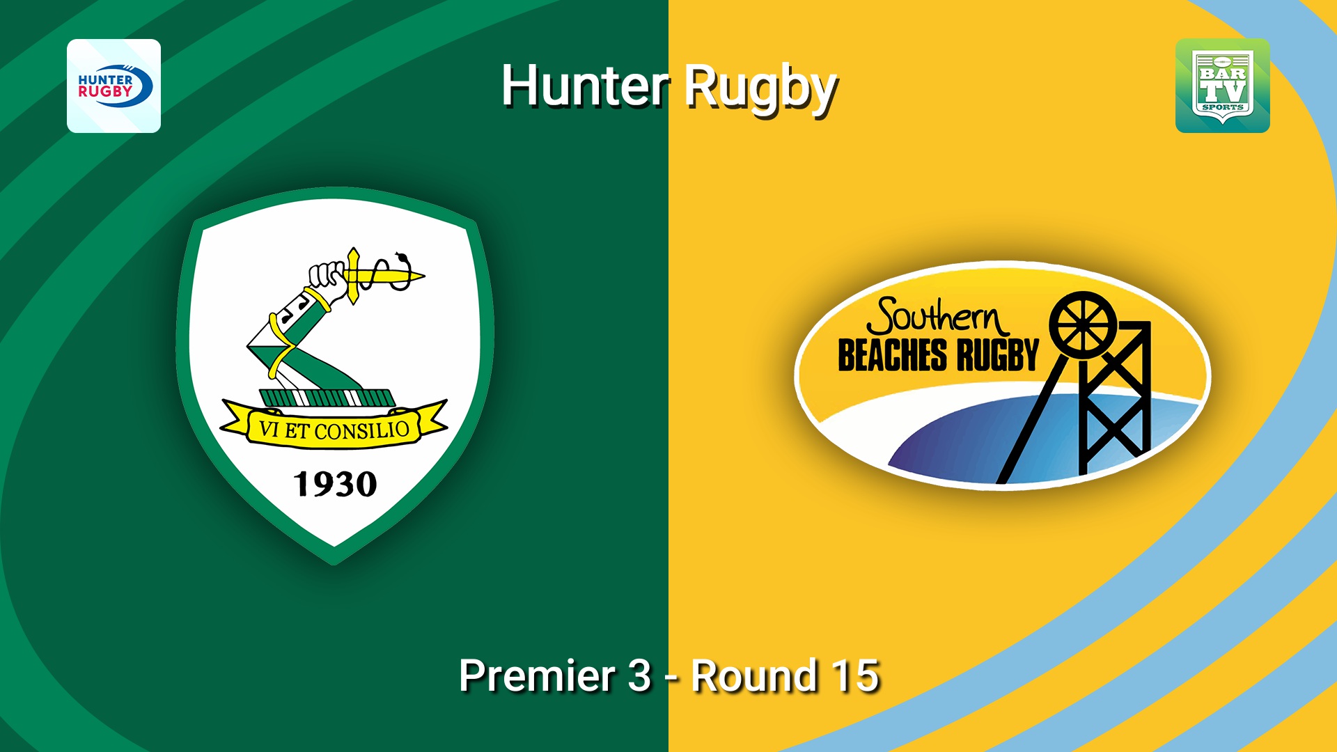 260808-video-Hunter Rugby Round 15 - Premier 3 - Merewether Carlton v Southern Beaches Slate Image