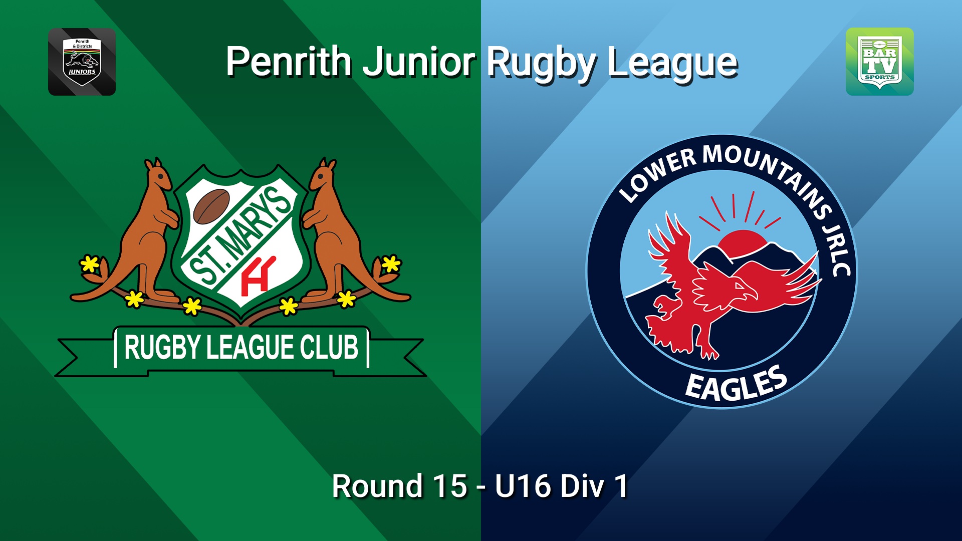260808-video-Penrith & District Junior Rugby League Round 15 - U16 Div 1 - St Marys v Lower Mountains (1) Minigame Slate Image