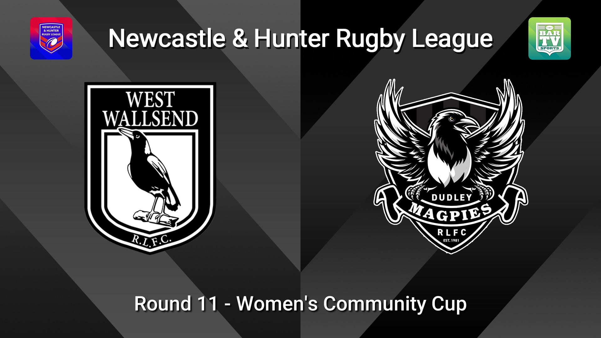 260718-video-NHRL Round 11 - Women's Community Cup - West Wallsend Magpies v Dudley Magpies Slate Image