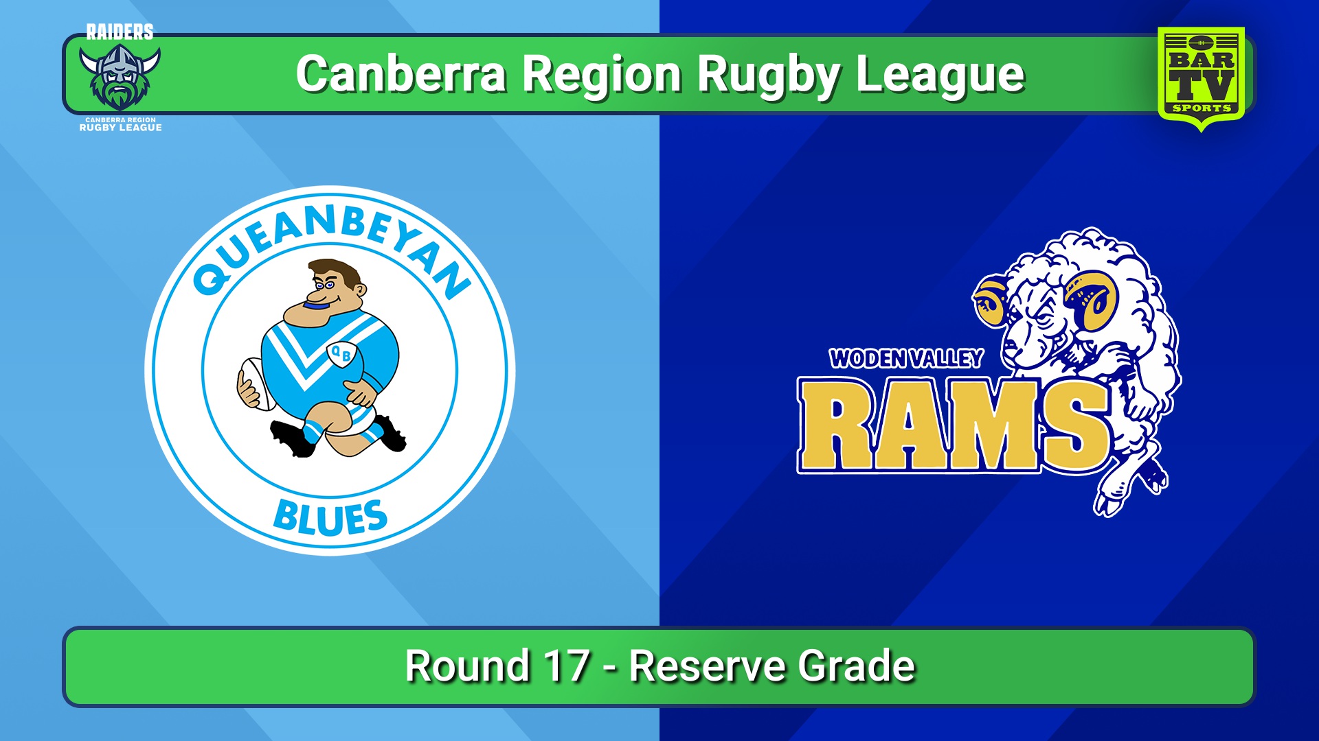 250809-video-Canberra Round 17 - Reserve Grade - Queanbeyan Blues v Woden Valley Rams Slate Image