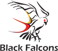South Australian Black Falcons Logo