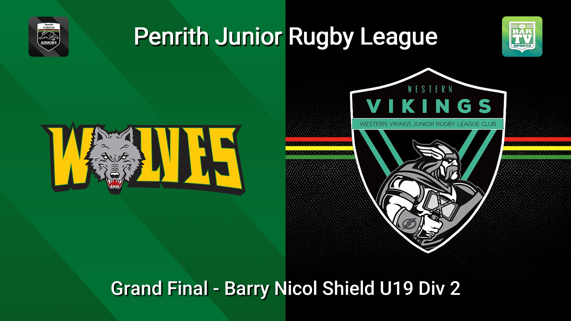 260912-video-Penrith & District Junior Rugby League Grand Final - Barry Nicol Shield U19 Div 2 - Windsor Wolves v Western Vikings Minigame Slate Image