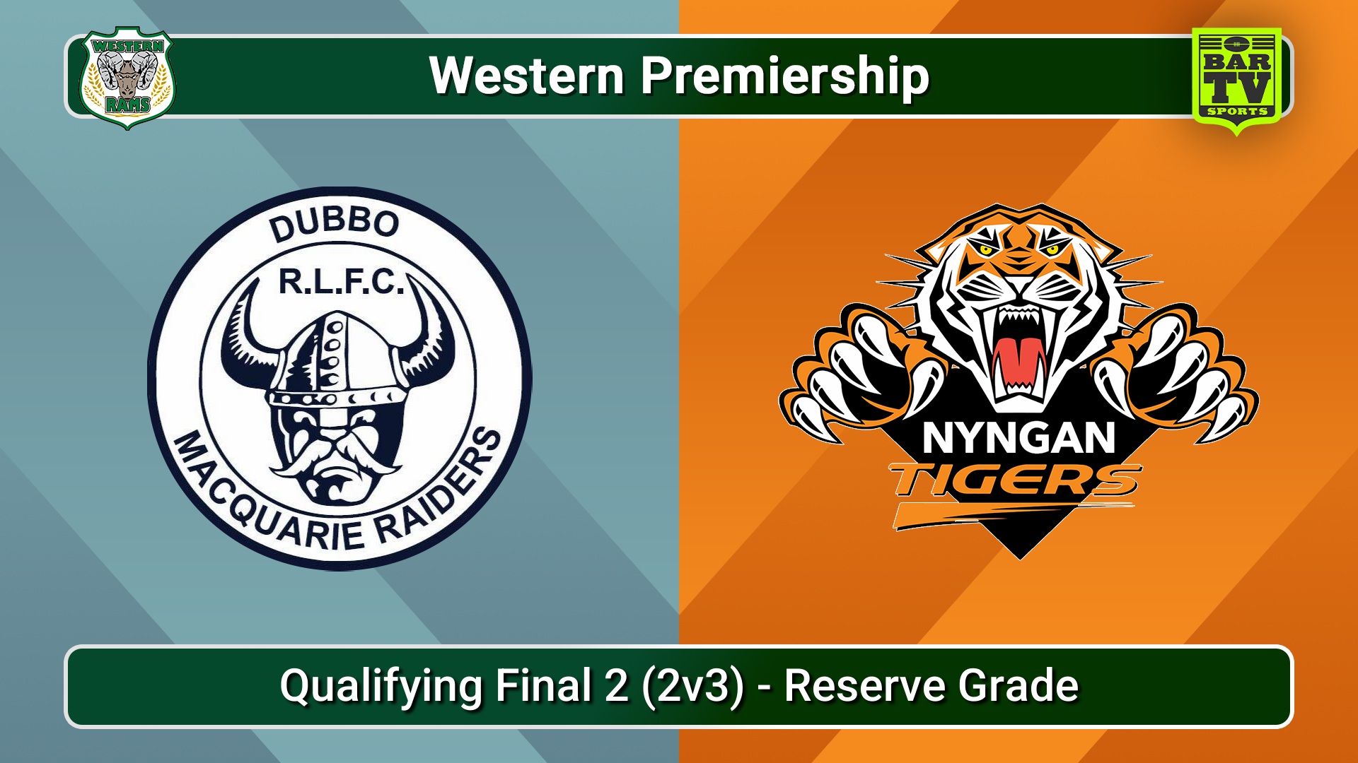 250817-video-Western Premiership Qualifying Final 2 (2v3) - Reserve Grade - Dubbo Macquarie Raiders v Nyngan Tigers Slate Image