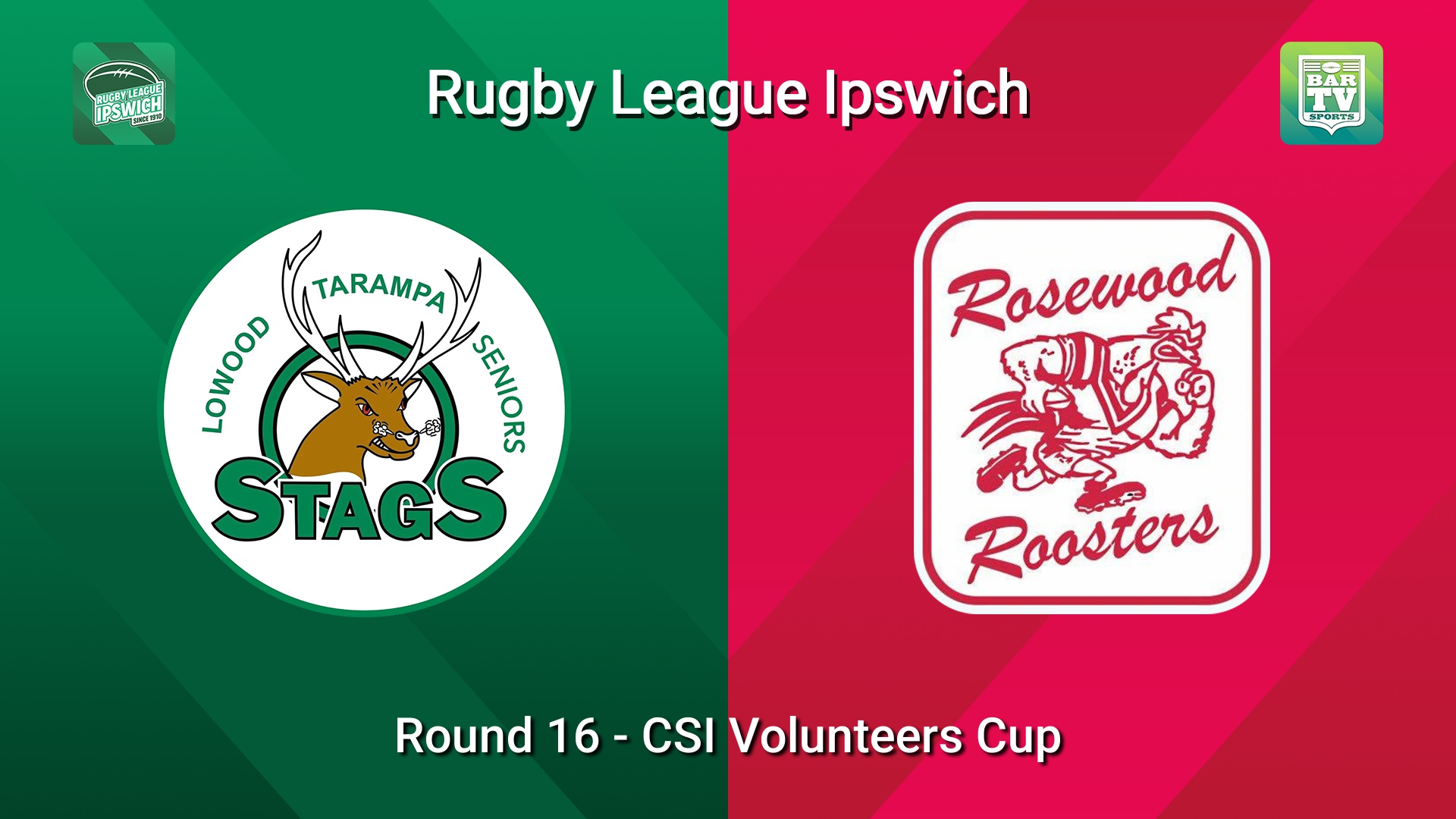 260802-video-Rugby League Ipswich Round 16 - CSI Volunteers Cup - Lowood Stags v Rosewood Slate Image