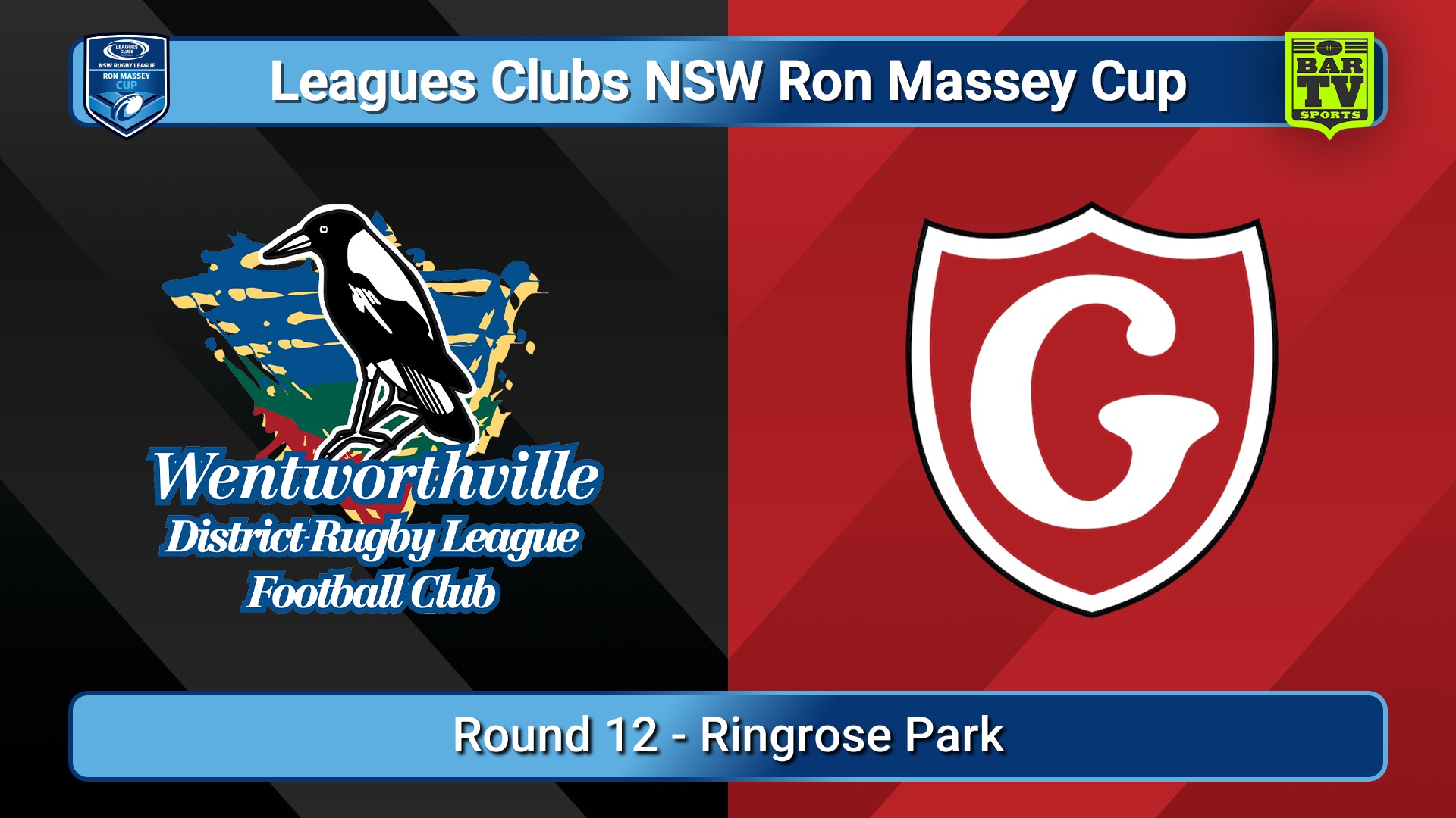 250622-video-Ron Massey Cup Round 12 - Wentworthville Magpies  v Glebe Dirty Reds Slate Image