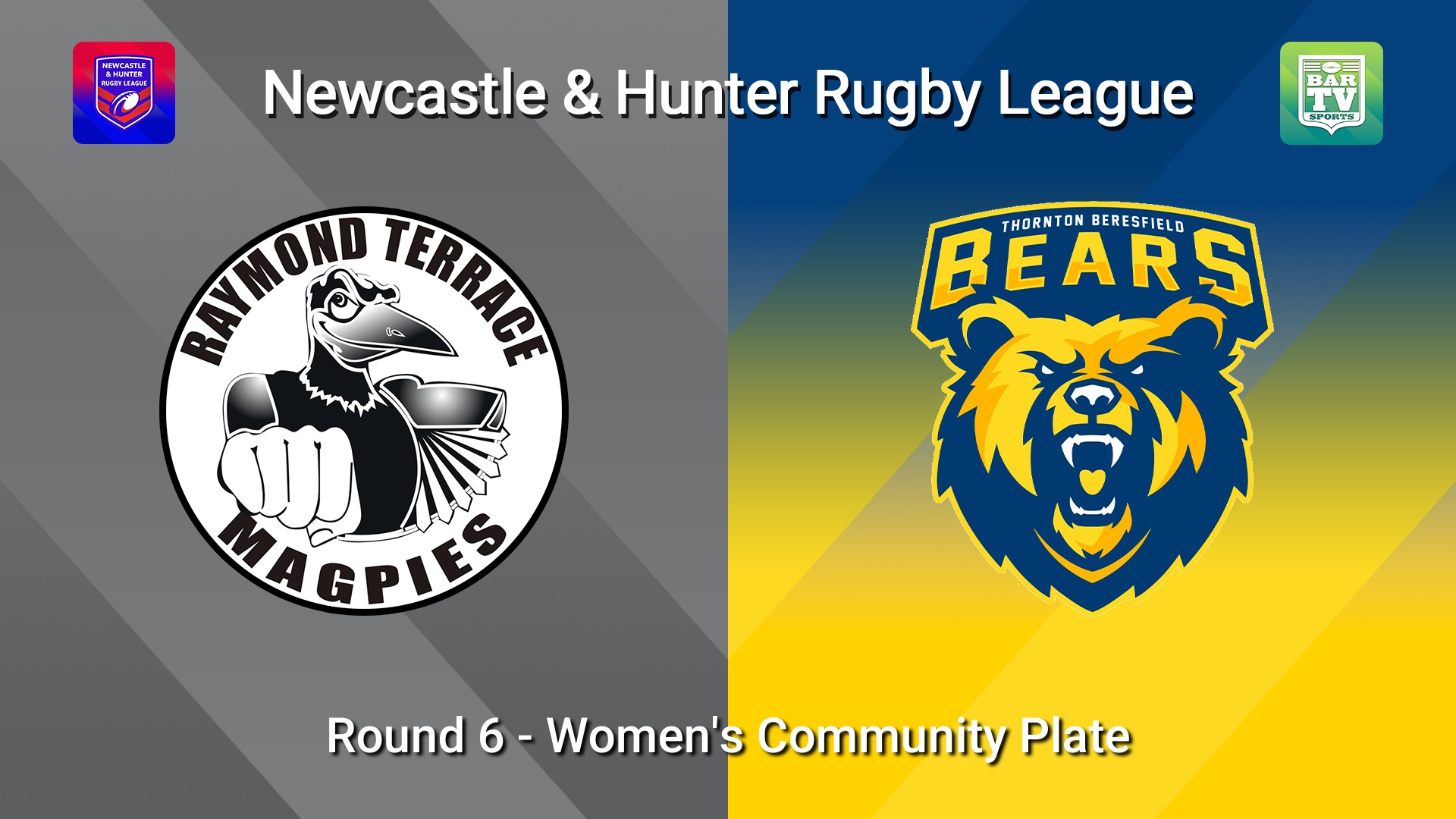 260704-video-NHRL Round 6 - Women's Community Plate - Raymond Terrace Magpies v Thornton Beresfield Bears Slate Image
