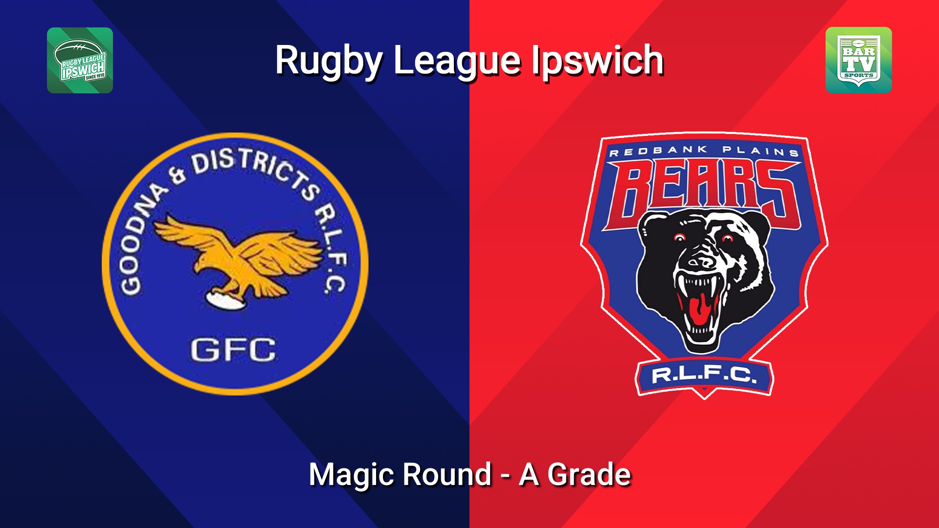 260307-video-Rugby League Ipswich Magic Round - A Grade - Goodna v Redbank Plains Bears Slate Image