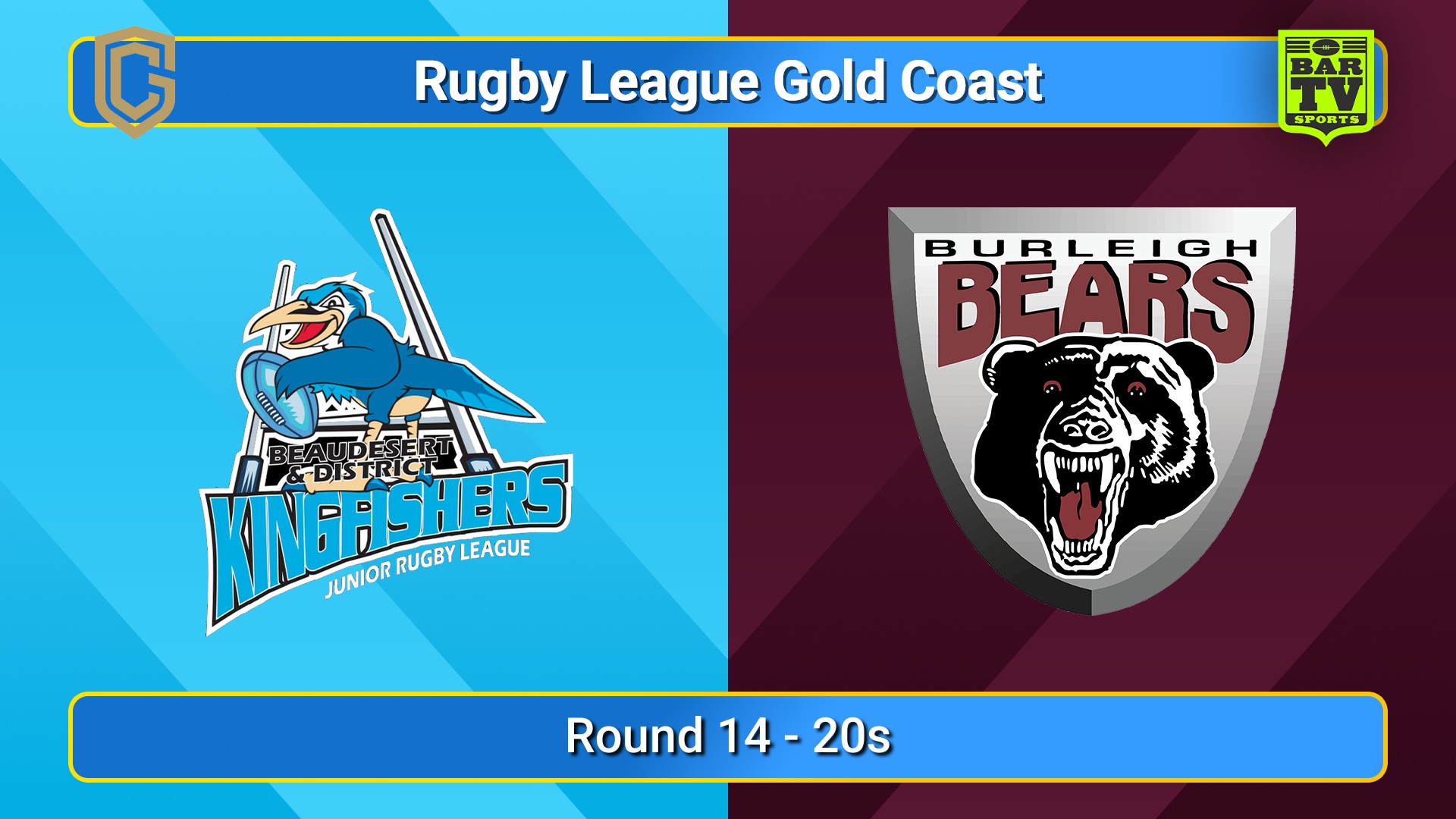 250726-video-Gold Coast Round 14 - 20s - Beaudesert Kingfishers v Burleigh Slate Image