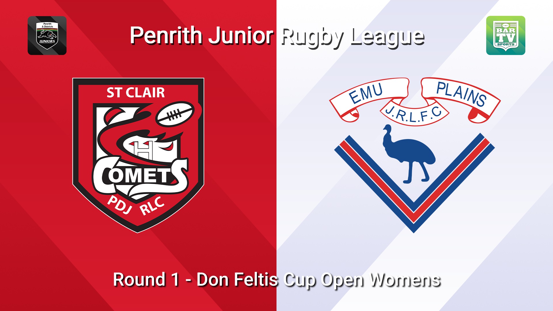 260412-video-Penrith & District Junior Rugby League Round 1 - Don Feltis Cup Open Womens - St Clair v Emu Plains Slate Image