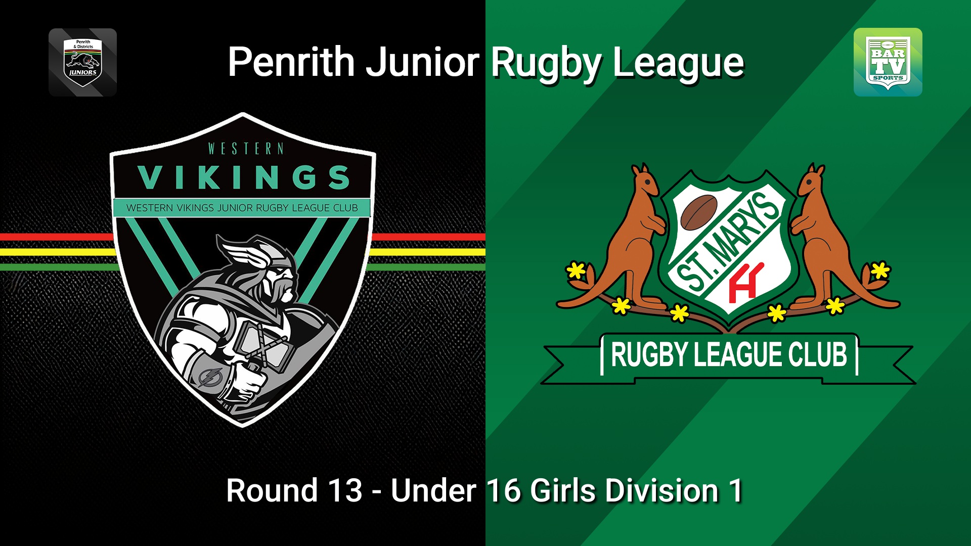 260725-video-Penrith & District Junior Rugby League Round 13 - Under 16 Girls Division 1 - Western City Tigers v Brothers Minigame Slate Image