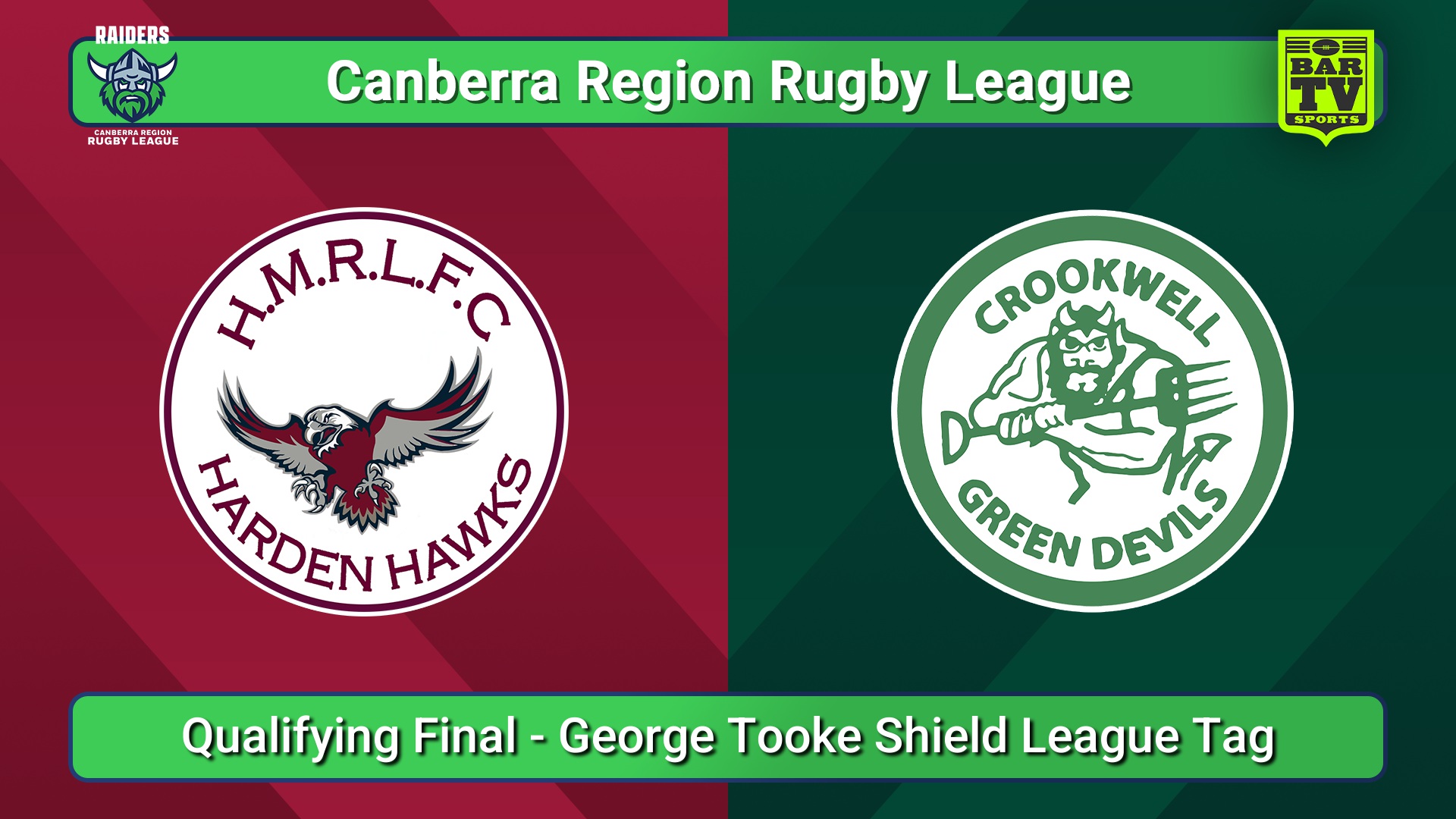 250830-video-Canberra Qualifying Final - George Tooke Shield League Tag - Harden Hawks v Crookwell Green Devils Slate Image