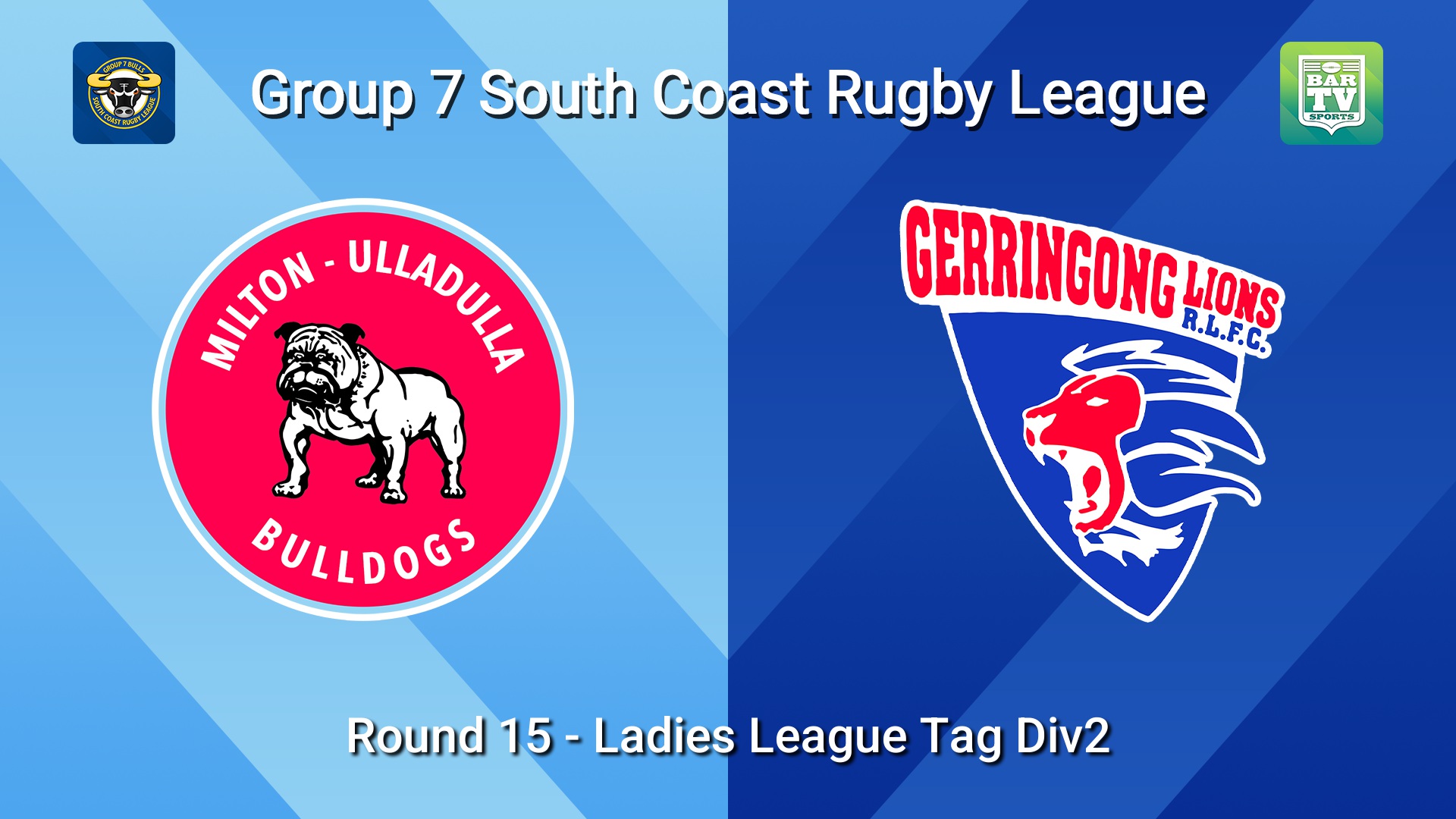 260816-video-South Coast Round 15 - Ladies League Tag Div2 - Milton-Ulladulla Bulldogs v Gerringong Slate Image
