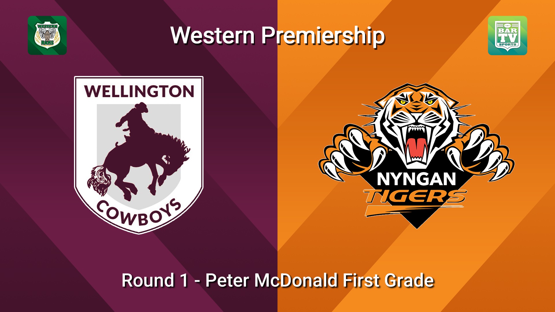 260419-video-Western Premiership Round 1 - Peter McDonald First Grade - Wellington Cowboys v Nyngan Tigers Slate Image