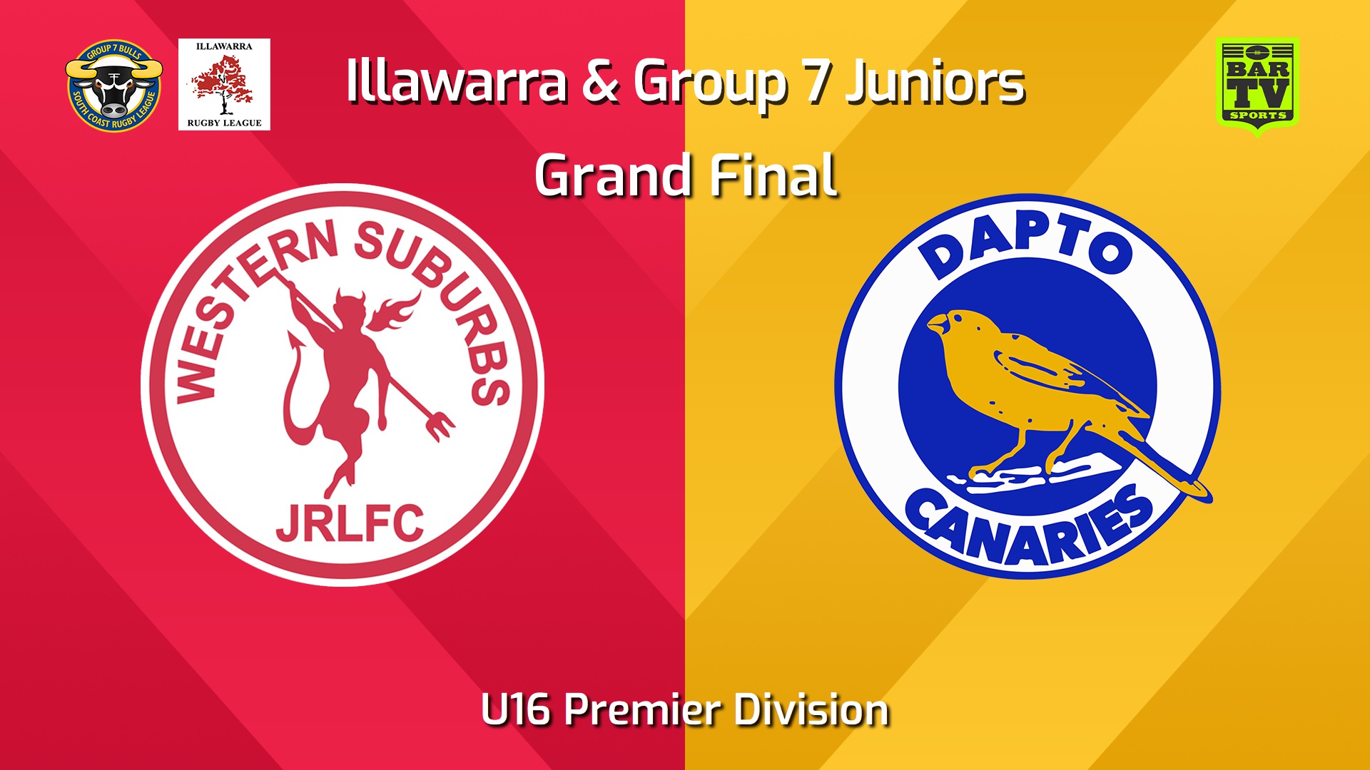 250907-video-Illawarra and Group 7 Merged Juniors Grand Final - U16 Premier Div - Devils v Dapto Canaries Slate Image