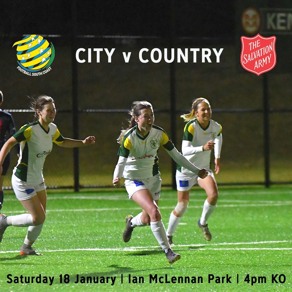 Football For Firies City v Country Slate Image