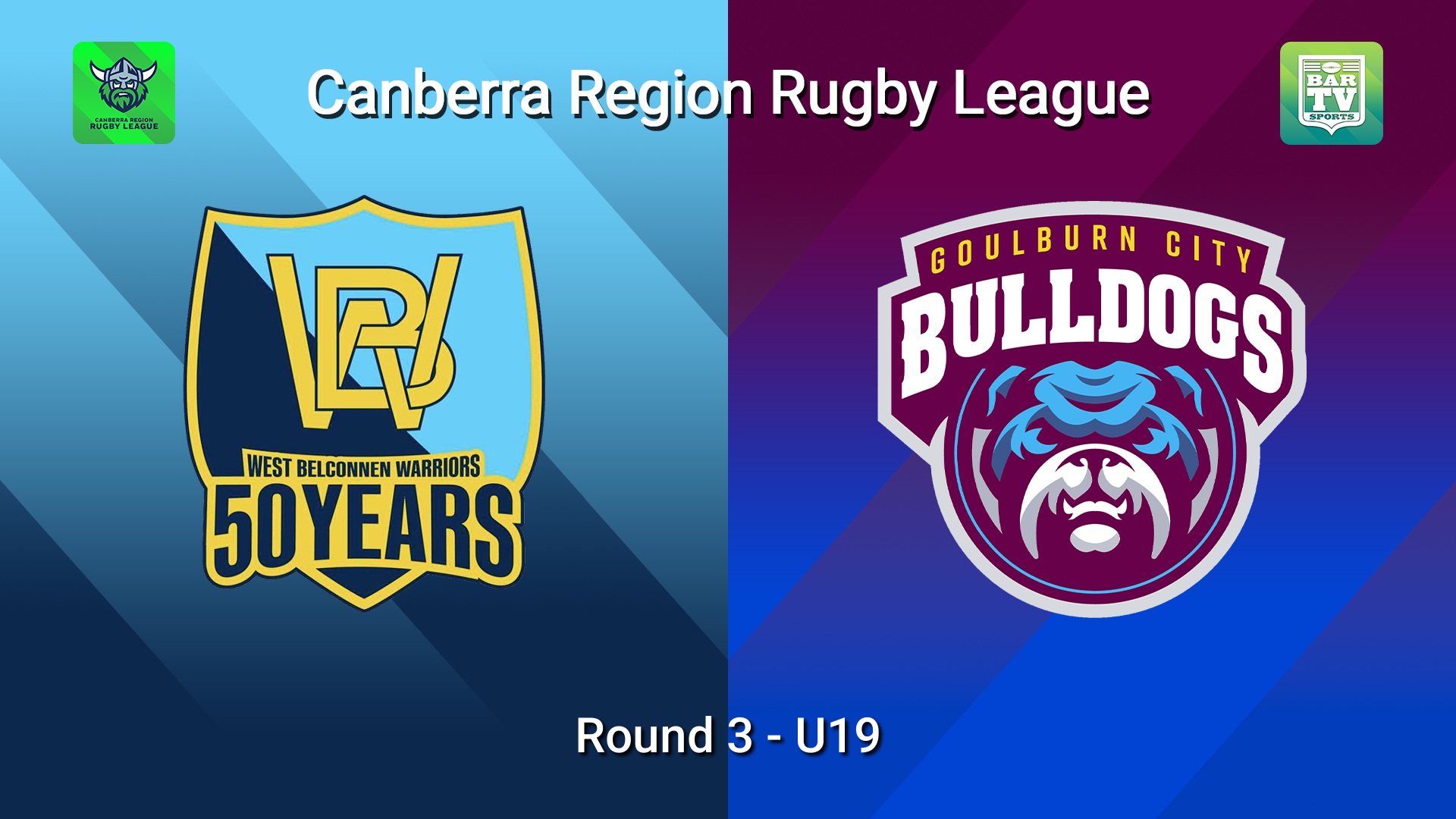 260502-video-Canberra Round 3 - U19 - West Belconnen Warriors v Goulburn City Bulldogs Minigame Slate Image