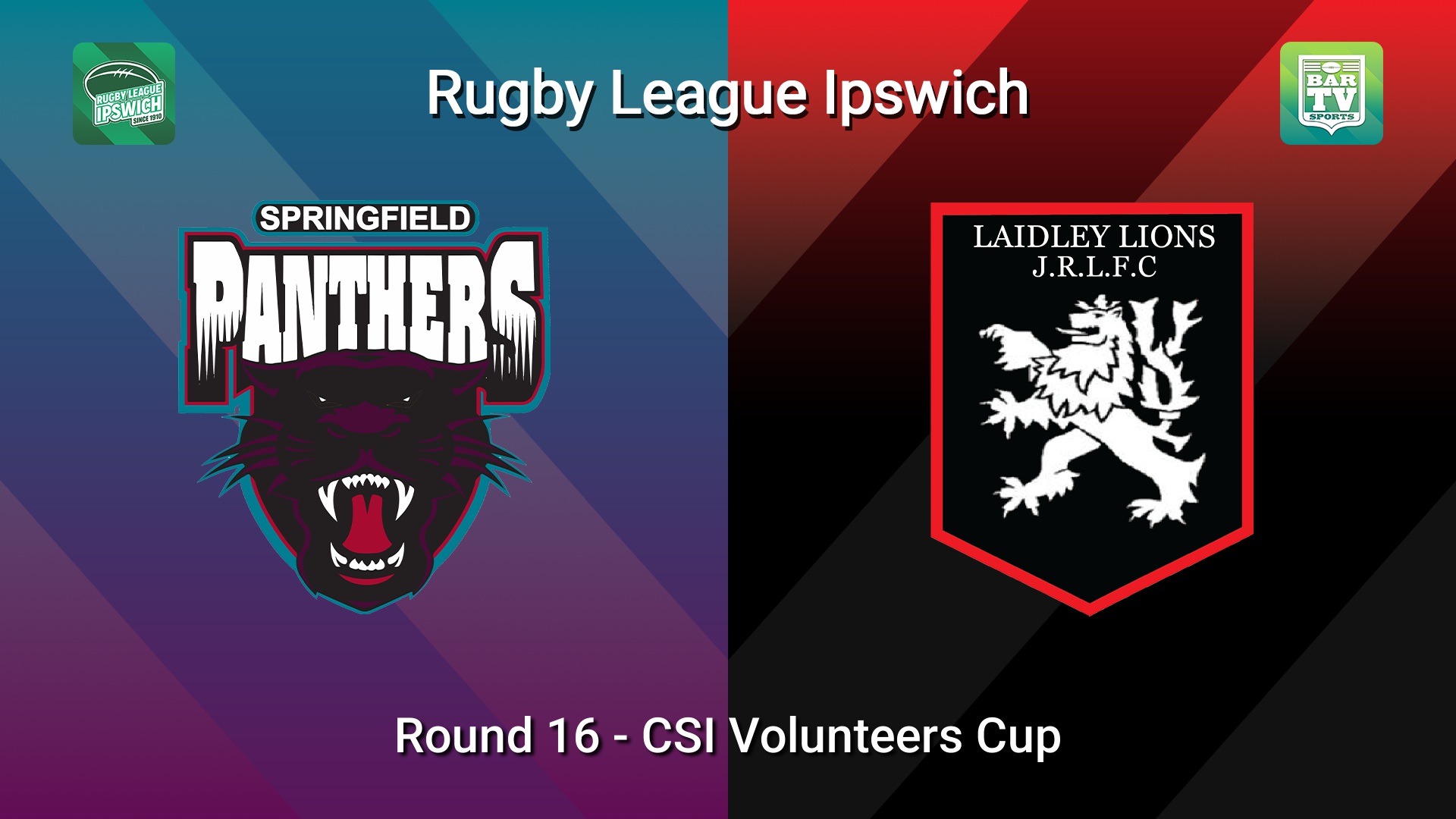 260802-video-Rugby League Ipswich Round 16 - CSI Volunteers Cup - Springfield Panthers v Laidley Slate Image