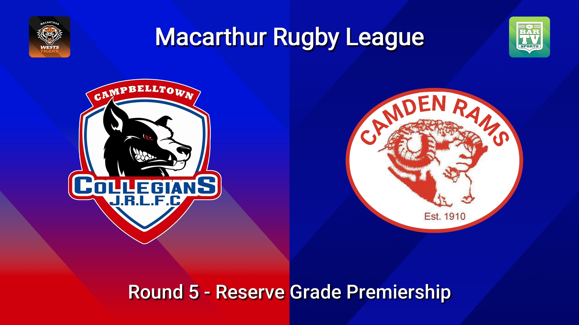 260517-video-Macarthur RL Round 5 - Reserve Grade Premiership - Campbelltown Collegians v Camden Rams Minigame Slate Image