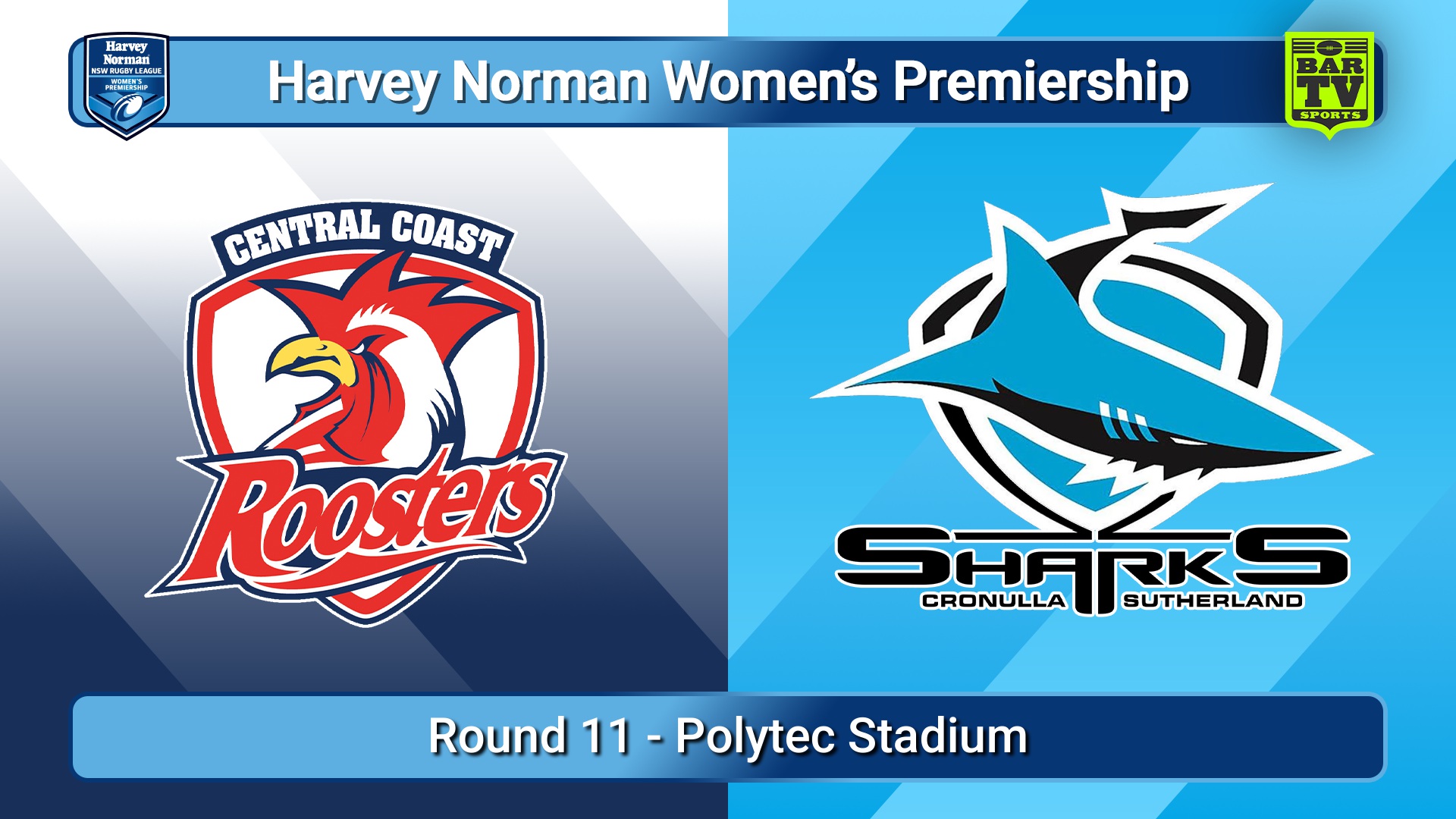 250911-video-Harvey Norman NSW Women's Premiership Round 11 - Central Coast Roosters v Cronulla-Sutherland Sharks Slate Image