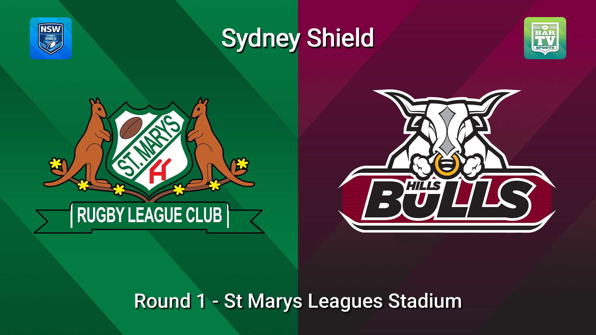 260321-video-Sydney Shield Round 1 - St Marys v Hills Bulls Slate Image