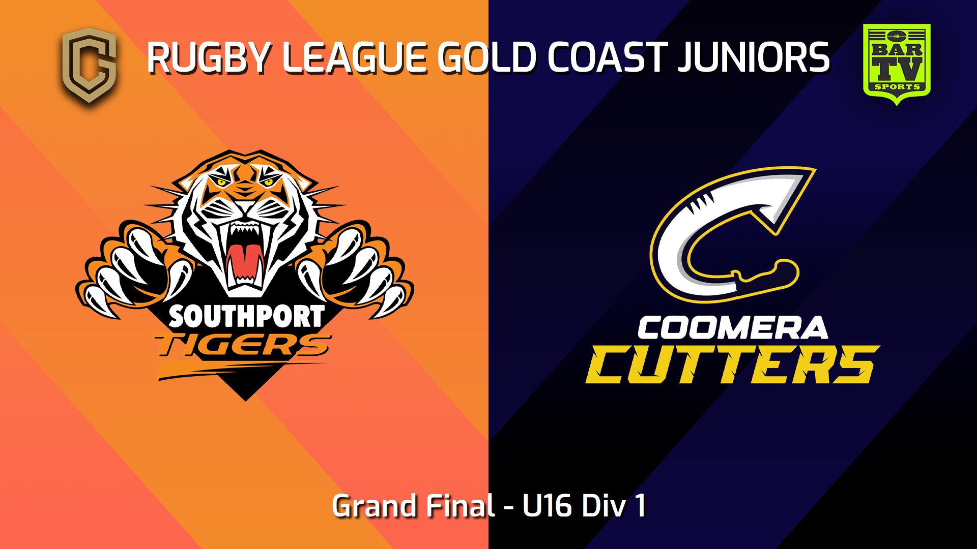 250913-video-Rugby League Gold Coast Juniors Grand Final - U16 Div 1 - Southport Tigers v Coomera Cutters Slate Image