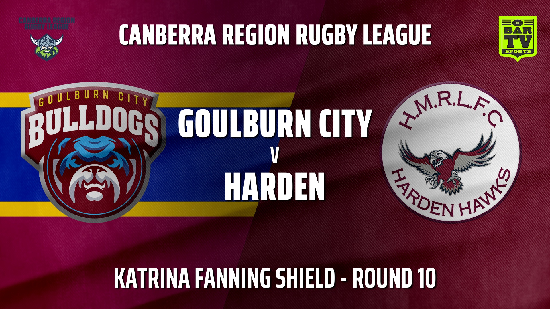 210710-Canberra Round 10 - Katrina Fanning Shield - Goulburn City Bulldogs v Harden Hawks Slate Image