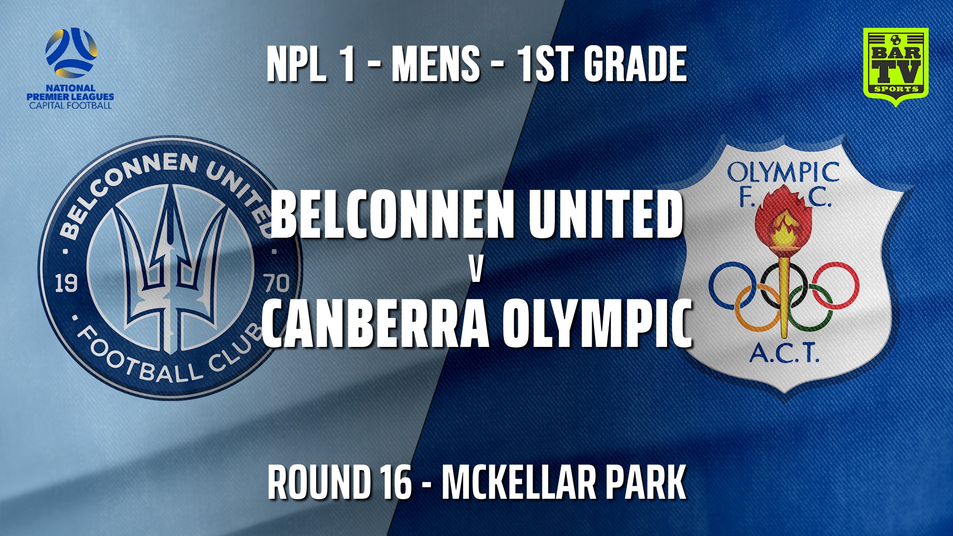 210731-Capital NPL Round 16 - Belconnen United v Canberra Olympic FC Slate Image