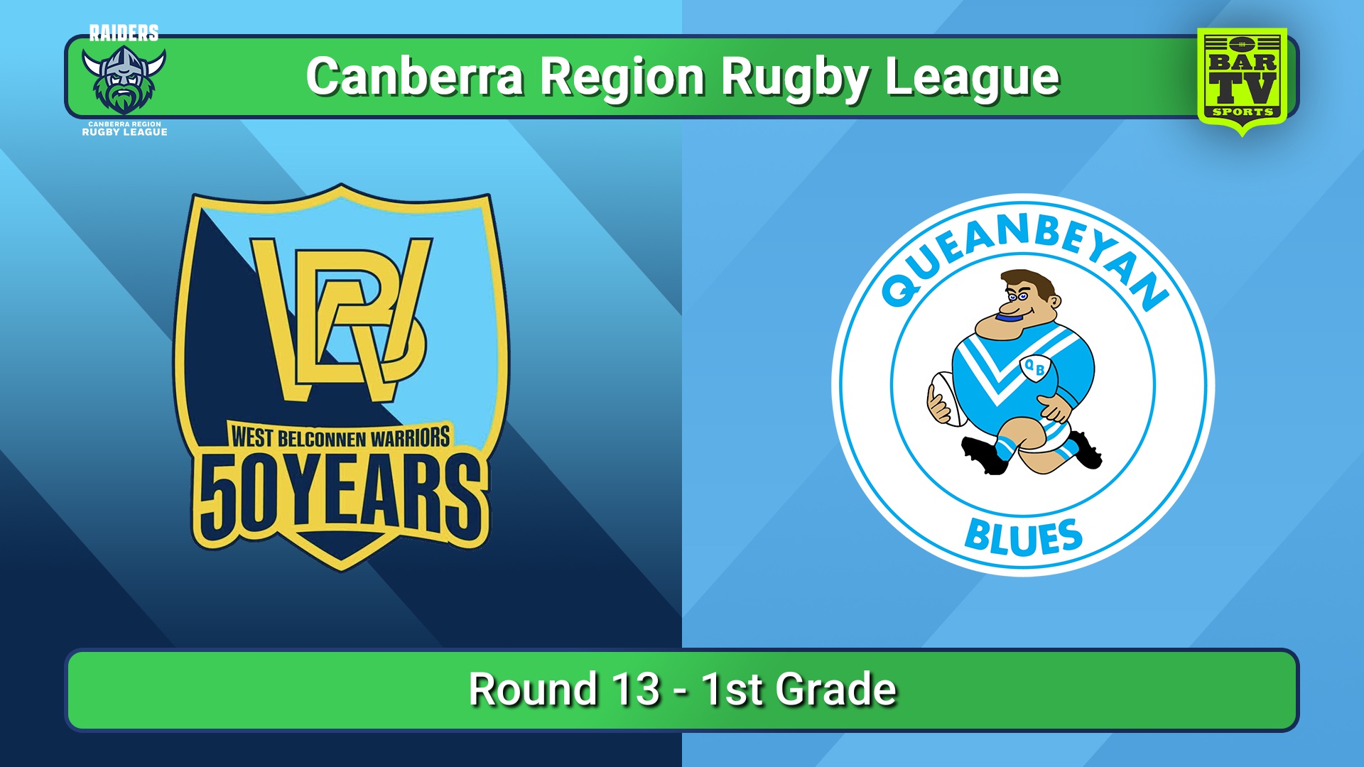 250713-video-Canberra Round 13 - 1st Grade - West Belconnen Warriors v Queanbeyan Blues Slate Image